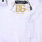 White Cotton Goodluck 2022 Crew Neck T-shirt