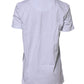 White Short Sleeves Crew Neck Top T-shirt