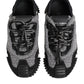 Black Gray NS1 Low Top Sneakers Shoes