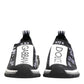 Black White Sorrento Low Top Sneakers Shoes