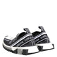 Black White Sorrento Low Top Sneakers Shoes