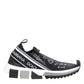 Black White Sorrento Low Top Sneakers Shoes