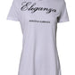 White Eleganza Cotton Crew Neck Tee T-shirt