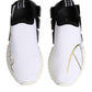 White Black Low Top Sorrento Sneakers Shoes