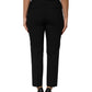 Black Wool HighWaist Tapered Trouser Pants