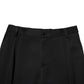 Black Acetate HighWaist Tapered Trouser Pants