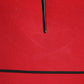 Red Viscose Stretch Slit Sheath Midi Dress