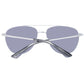 Gray Stainless Steel Sunglasses