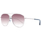 Rose Gold Metal Sunglasses