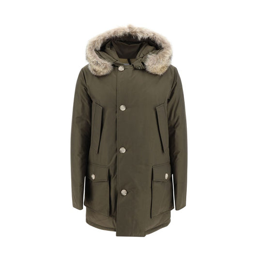 Green Cotton Parka