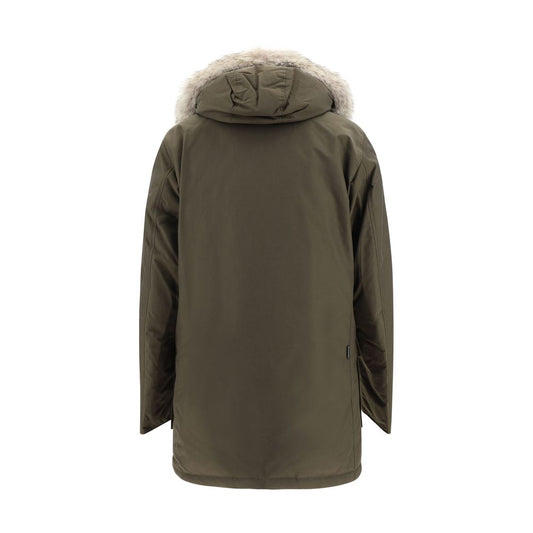 Green Cotton Parka