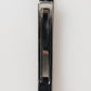 Silver Tone Brass Logo Branded Men Accessory Tie Clip Bar
