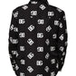 Black DG Monogram Nylon Windbreaker Jacket
