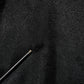 Black Polyester Pullover Sweatshirt Sweater