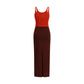 Multicolor Viscose Casual Dress