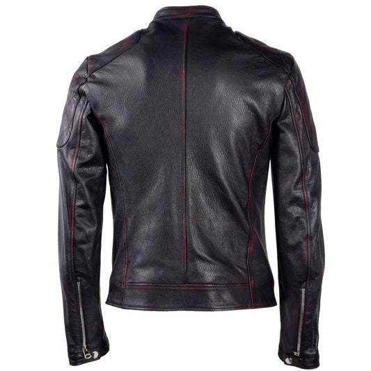 Black Goatskin Men Jacket