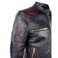 Black Goatskin Men Jacket