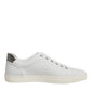 White Sacred Heart Men Low Top Sneakers Shoes