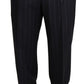 Gray Wool Blend Formal Trousers Pants