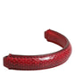 Red Small Ayers Leather Bag Handle Women Shoulder Strap