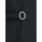 Black Viscose Cocktail Dress