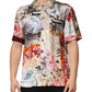 Multicolor Shell Print Hawaii Casual Shirt