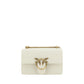 Beige Calf Leather Bos Taurus Shoulder Bag