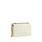 Beige Calf Leather Bos Taurus Shoulder Bag