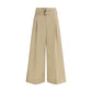 Pleated crop Pants