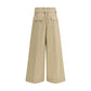 Pleated crop Pants