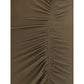 Green Modal Casual Dress