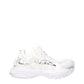 White Leather Athletic Sneakers