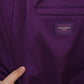 Purple Cotton Cargo Sweatpants Jogging Pants