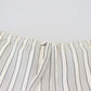 White Stripes Silk Lounge Trouser Pants