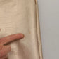 Metallic Gold Polyester Straight Trouser Pants