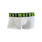 White Cotton Men Boxer