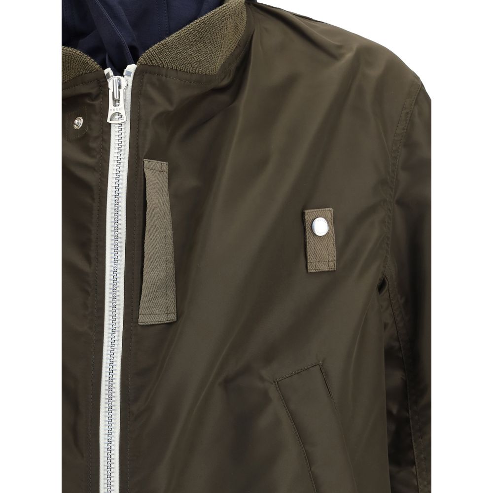 Green Nylon Clothing