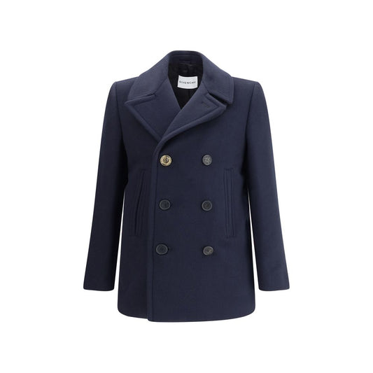 Blue Wool Coat