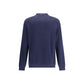 Blue Cotton Sweatshirt