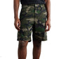 Green Cotton Cargo Shorts