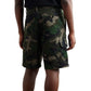 Green Cotton Cargo Shorts