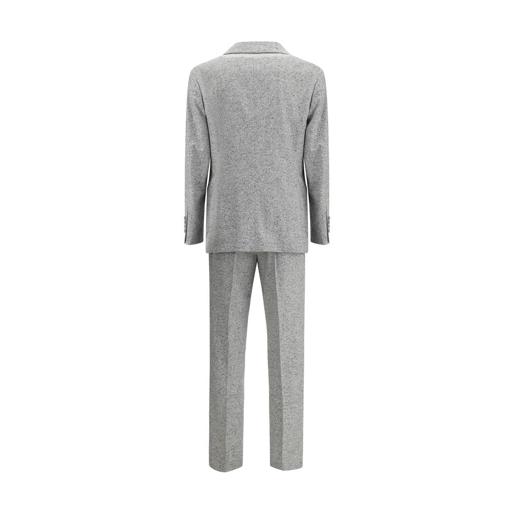 Gray Wool Two-Piece Suit