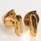 Brass Gold Tone Dog Puppy Men's Accessories Cufflink