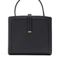 Anthracite Leather Shoulder Bag
