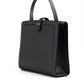 Anthracite Leather Shoulder Bag