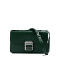 Green Leather Crossbody Bag