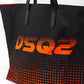Bicolour Polyester Logo Shopping Bag