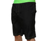 Black Green Logo Waistband Beachwear Short Swimwear