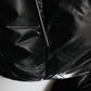 Black Logo Full Zip Hooded Quilted Jacket