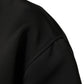 Black Polyester Logo Plaque Bomber Jacket